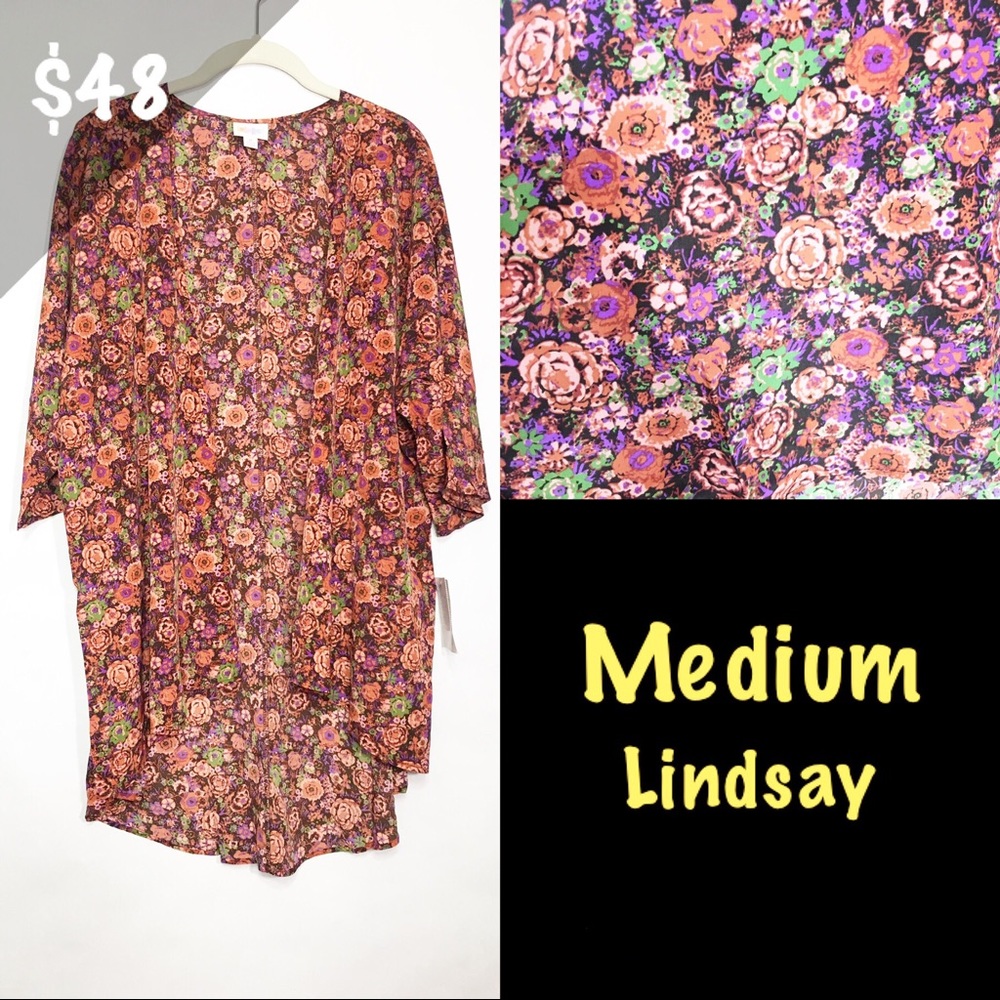 NWT LuLaRoe Medium Lindsay Floral